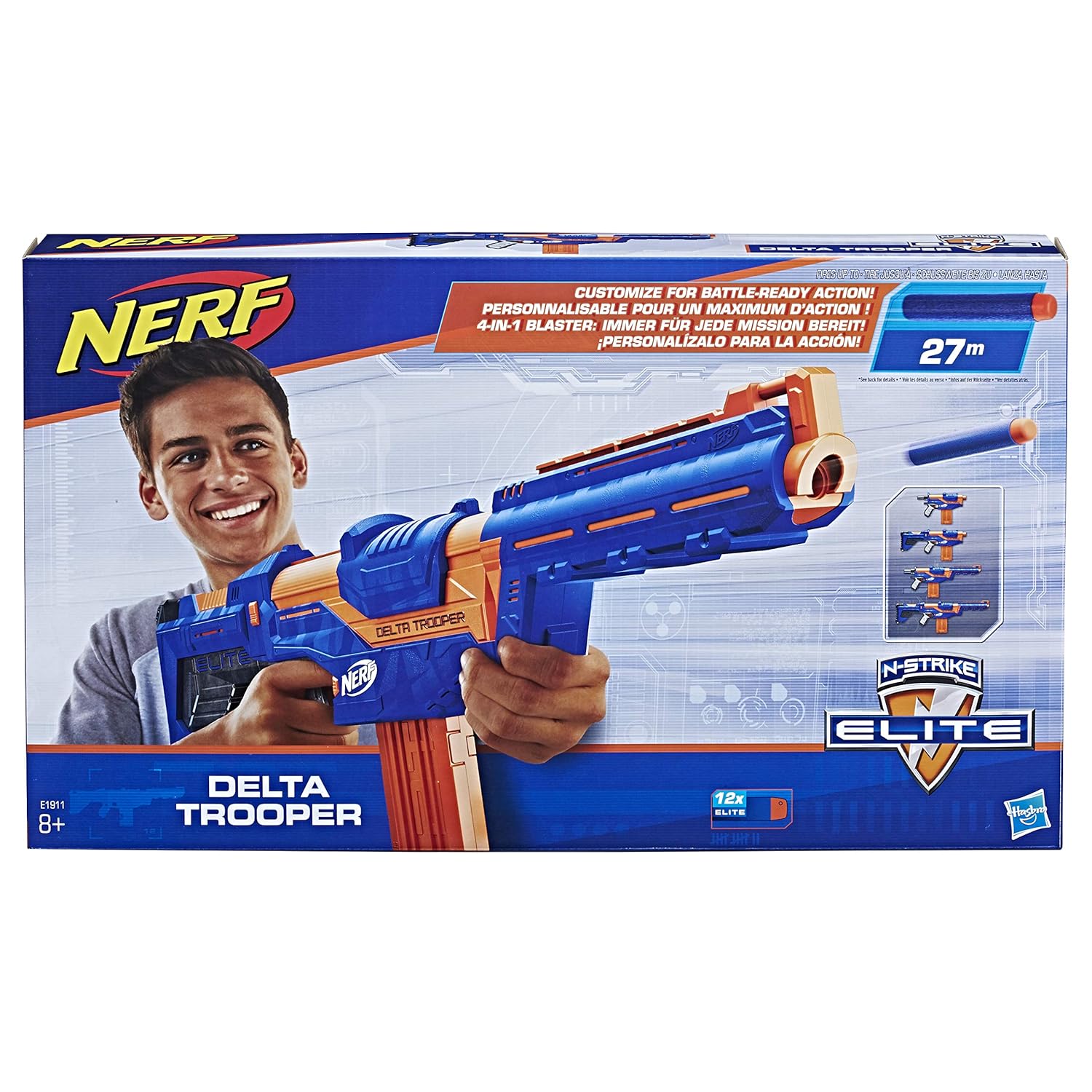 nerf 儿童"n-strike elite delta trooper"飞镖玩具枪